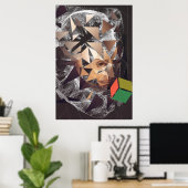 Kant die denkt aan Trascendentalisme Poster (Thuiskantoor)