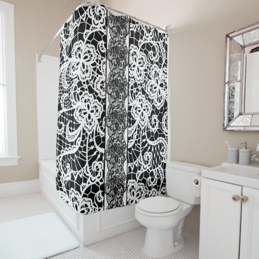 kant douchegordijn (In situ)