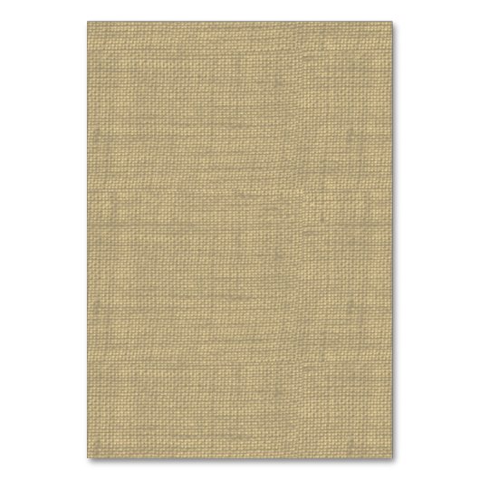  Kant en Burlap Zitmeubel Kaart (Achterkant)