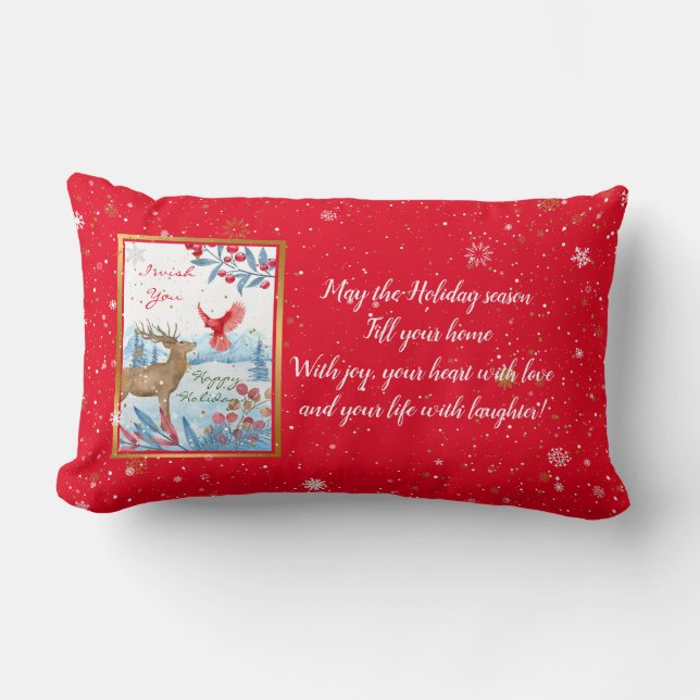 Kant- en deerkatoenprogramma's aanpassen kussen (Voorkant)