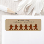 Kant-en-kerstcadeaulabel Etiket (Insitu)