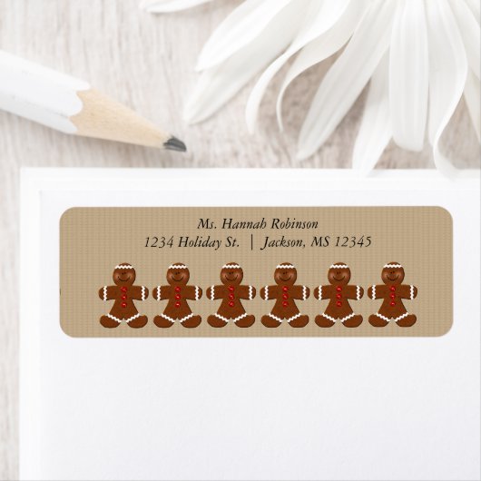 Kant-en-kerstcadeaulabel Etiket (Insitu)