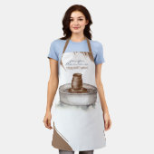 Kant-en-klaar keramische speelkeramiek schort (Gedragen)