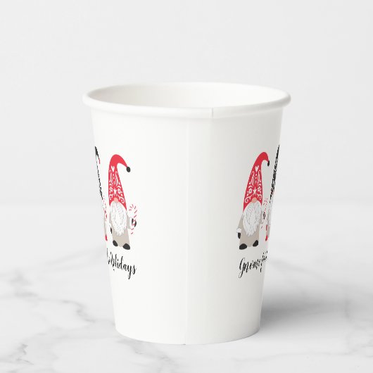 Kant-en-klappapier voor kerstkoepelkoepel papieren bekers (Rechts)