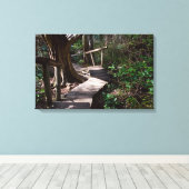 Kant-en-klare batterij canvas afdruk (Insitu (Houten vloer))