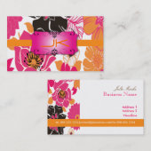 Kant-en-klare eindversie, eenvoudig aan te passen visitekaartje (Voorkant / Achterkant)