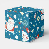 Kant-en-klare kerstkerststaartrollen bedankdoosjes (Achterkant)