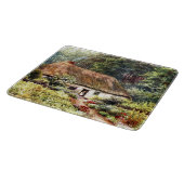 Kant-en-klare snijkaart van glas, klein snijplank (Hoek)