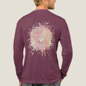 Kant en Licht Tri-Blend Shirt (Achterkant volledig)
