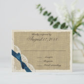 Kant en Navy Bow Country Response Kaart (Staand voorkant)