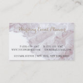  kant en Roos bruiloft Visitekaartje (Achterkant)