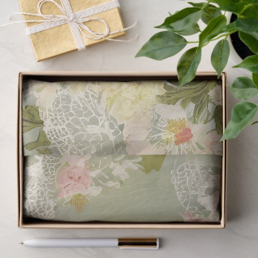 Kant en Rozen Decoupage Tissue Paper Tissuepapier (Geschenk)