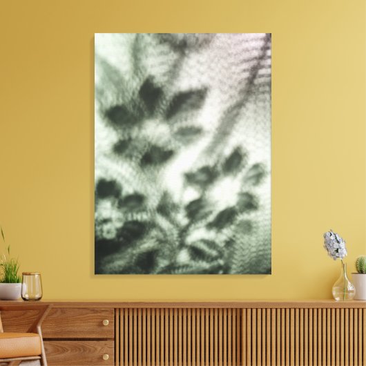 kant en schaduwen canvas print (Insitu (Woonkamer))
