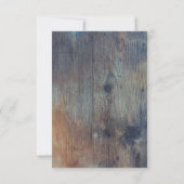 Kant en  Waterverf Flowers RSVP (Achterkant)