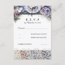 Kant en  Waterverf Flowers RSVP