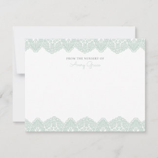 Kant en wiegeliedjes baby briefpapier notitiekaartje