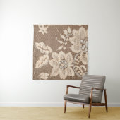 Kant Fijngevoeligheid: Witte Stof Kunstzinnigheid Wandkleed (In situ)