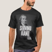 Kant Filosofie grap T-shirt (Voorkant)