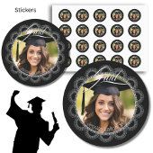 Kant Foto Afstudeerfoto  Ronde Sticker