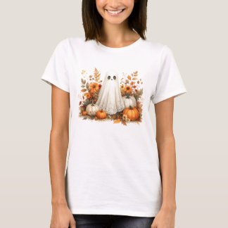 Kant Geest Bloemmotief T-shirt