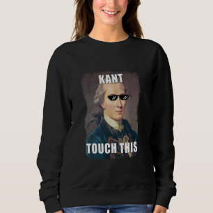 Kant. Grappige muziek Ironie Filosofie Quote Desig Trui