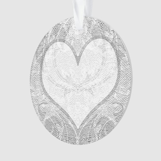 Kant Hart Tekst toevoegen Ornament