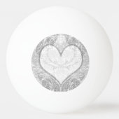 Kant Hart Tekst toevoegen Pingpongbal (Voorkant)