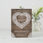 Kant hart voor 13-jarig huwelijksjubileum in rusti kaart (Staand voorkant)