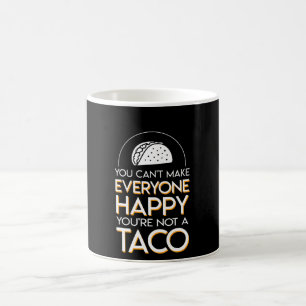Kant iedereen tevreden maken, niet over de Taco Lo Koffiemok