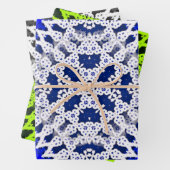 Kant inpakpapier plat Set van 3 (In situ)