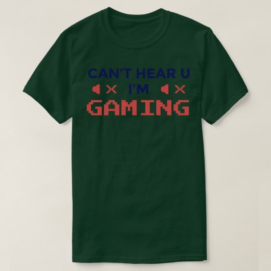 Kant je mee naar het game game game over Gift T-shirt (Design voorkant)