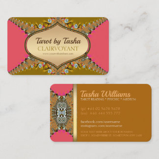 Kant Juwelen Energie Godin Tarot Visitekaartjes