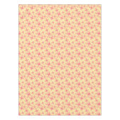 Kant karmozijnrode vlinders op gele stip tafelkleed (Voorkant)