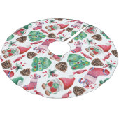 Kant-kerstontwerp Kerstboom Rok (Gekanteld)