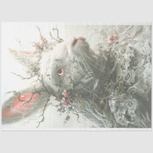 Kant Konijn Opstanding Zondag Decoupage Tissuepapier