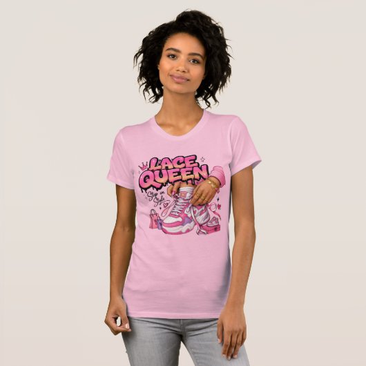 Kant Koningin T-shirt (Voorkant volledig)