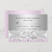 Kant Kruis & Juwelen Doop/Doop RSVP (Voorkant / Achterkant)