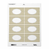  kant labels (Full Sheet)