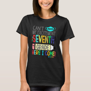 Kant Mask m'n opwinding Zevende Graad hier kom ik T-shirt