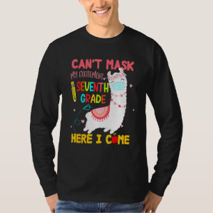 Kant Mask m'n opwinding Zevende Graad hier kom ik T-shirt