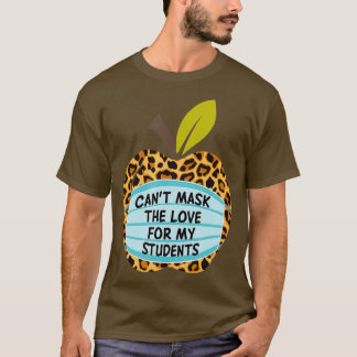 Kant Masker mijn liefde voor onderwijs terug naar T-shirt
