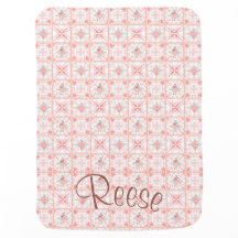 Kant met Floral Baby Blanket