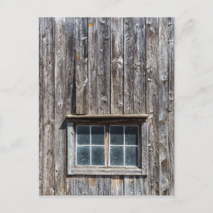 Kant met raam briefkaart