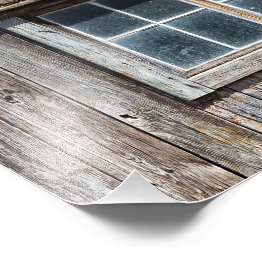 Kant met raam foto afdruk (Hoek)