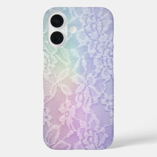 Kant met regenboogmotief Case-Mate iPhone case (Achterkant)