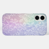Kant met regenboogmotief Case-Mate iPhone case (Achterkant (horizontaal))