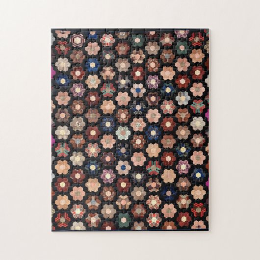 Kant met zeskantkop legpuzzel (Verticaal)