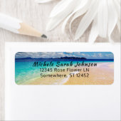 Kant & Ocean Destination Return Address Label (Insitu)