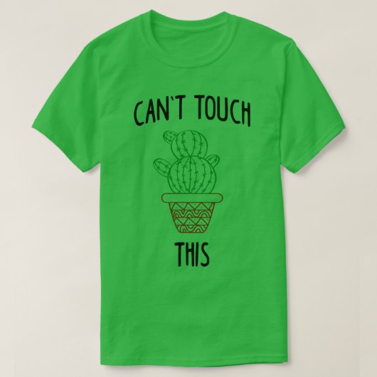 Kant op deze cactus t-shirt (Design voorkant)