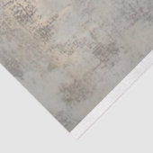 Kant patina, en Floral embossment Tissuepapier (Detail)